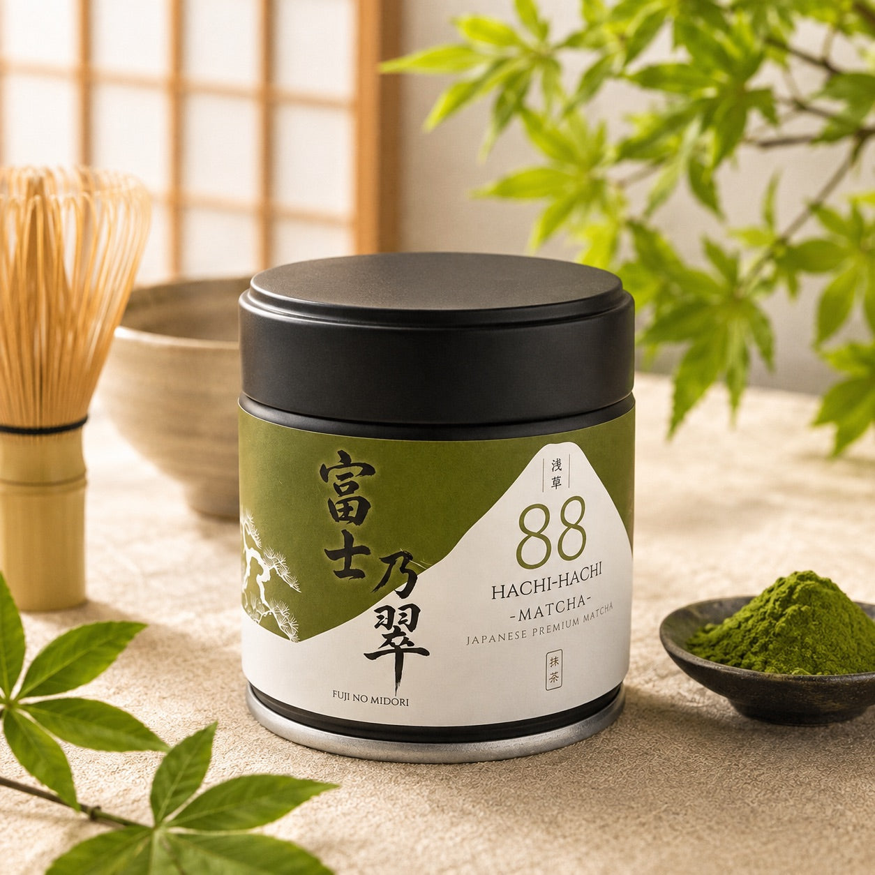 FUJI NO MIDORI 富士乃翠｜Premium Japanese Matcha 30g